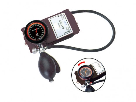 SPHYGMOMANOMETER ANTI-SHOCK, SELF-CALIBRATING, AMBIDEXTROUS, D-RING