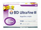 NEEDLE FOR INSULIN PEN,B-D ULTRA-FINE III