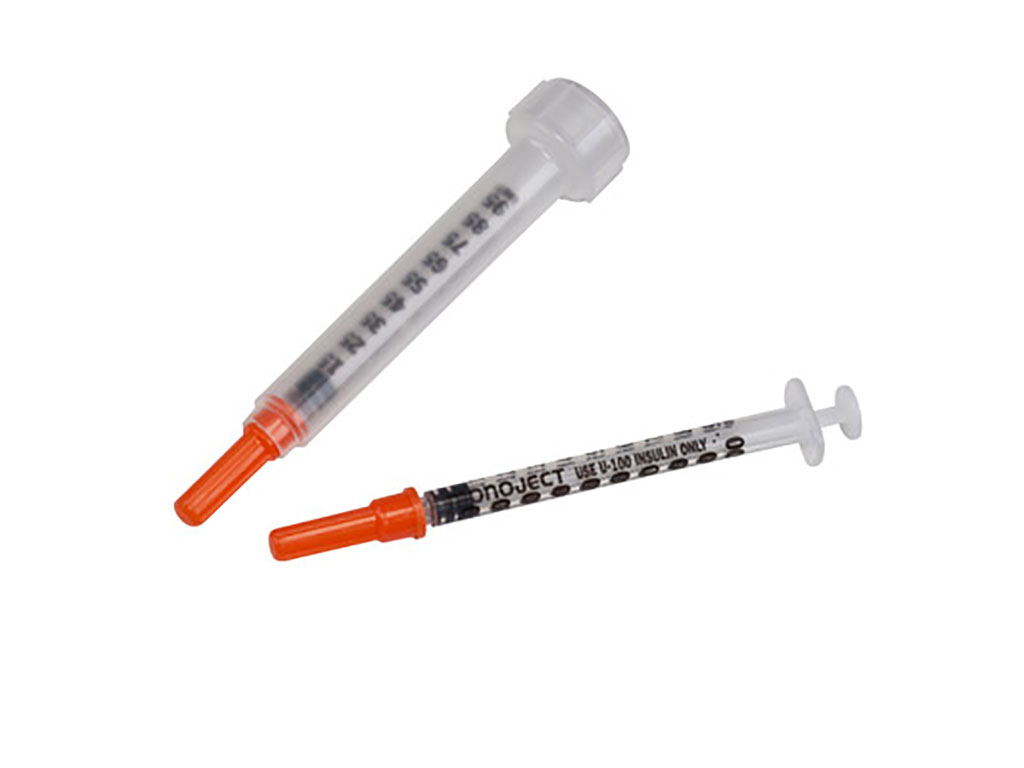 INSULIN SYRINGE WITH NEEDLE TYCO Polymed Chirurgical Inc.