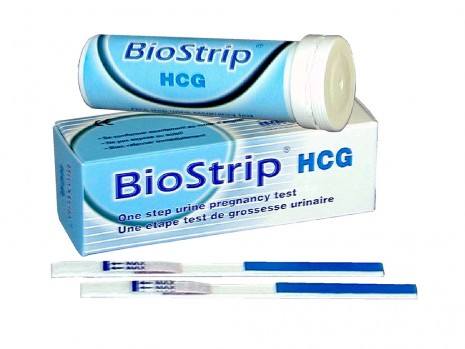 BIOSTRIP HCG PREGNANCY TEST