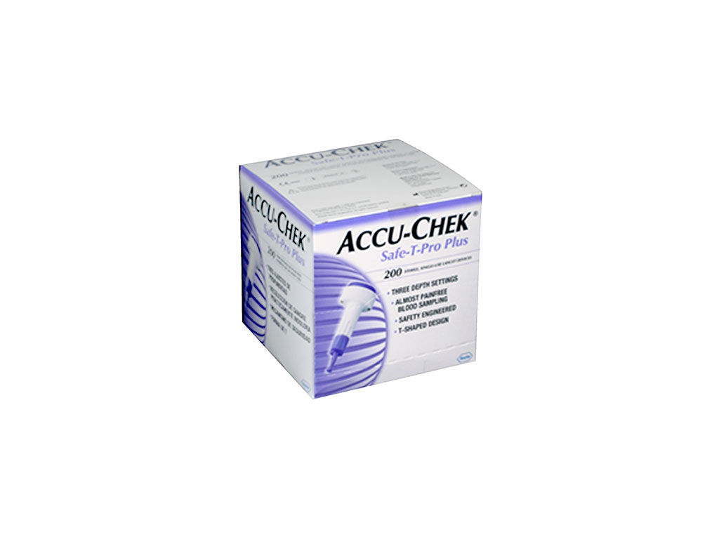 SAFETPRO PLUS LANCETS, ACCUCHEK Polymed Chirurgical Inc.
